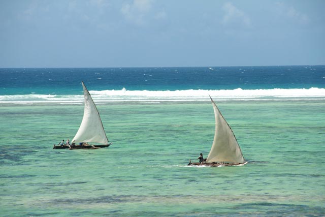 Dhows in Zanzibar